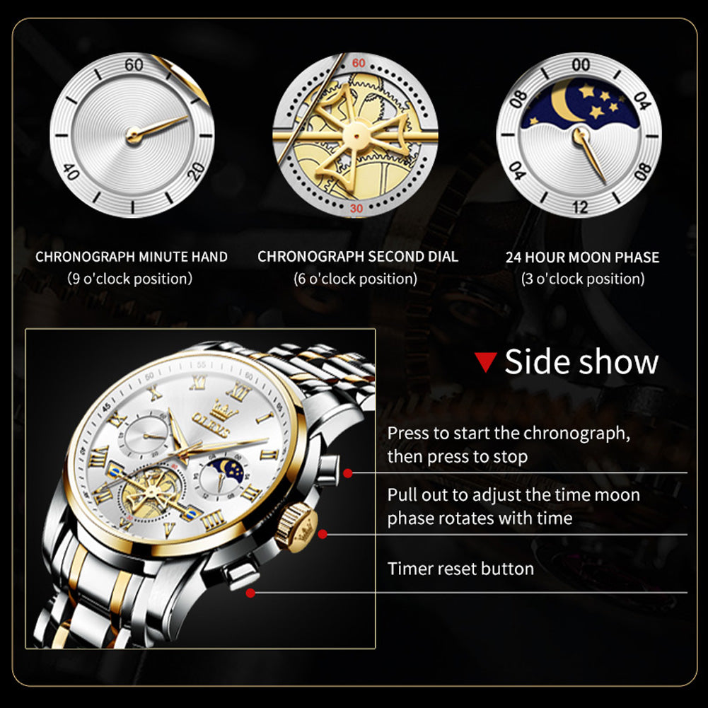 Swissplatinum Olev Chronograph Watch