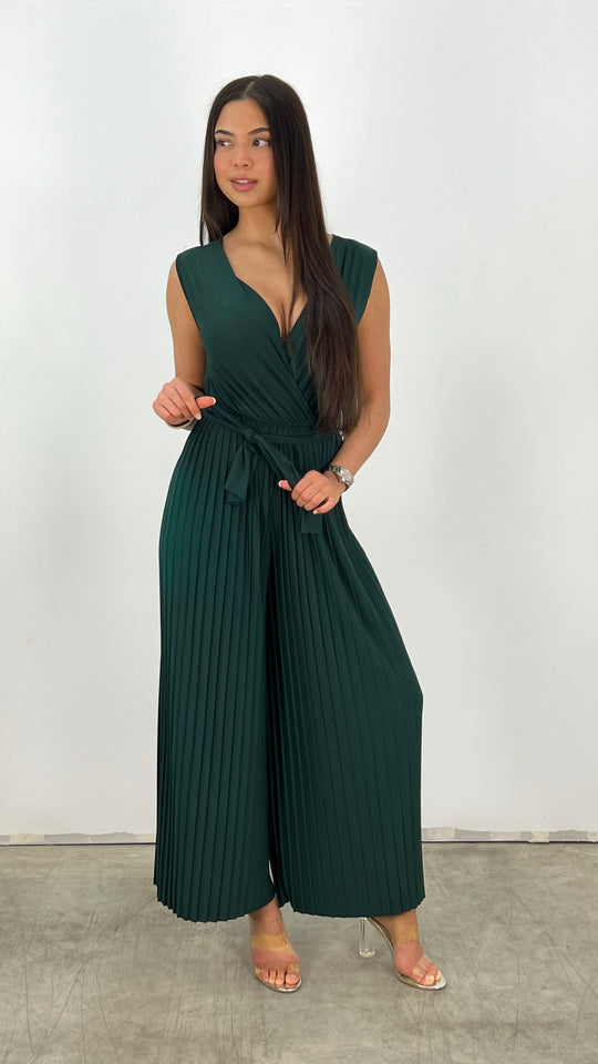 Julia | Plissee Jumpsuit