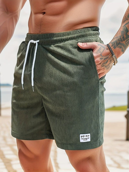 Felix | Lässige Herren Cord Shorts mit Kordelzug