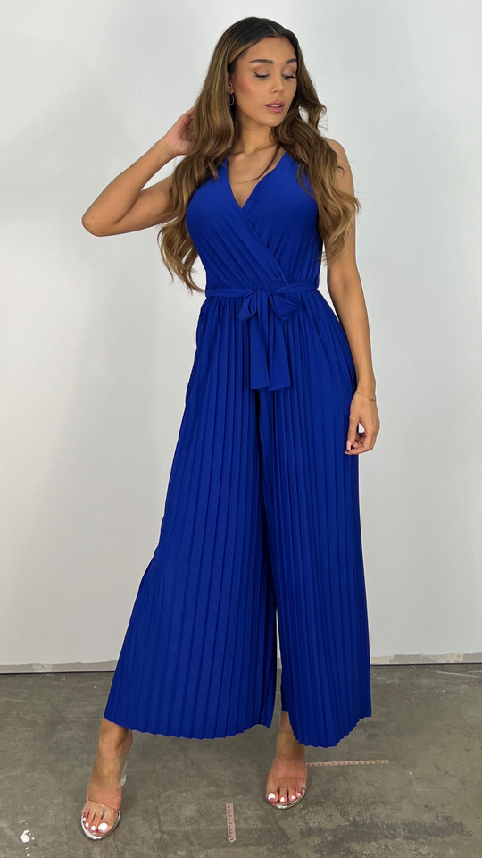 Julia | Plissee Jumpsuit