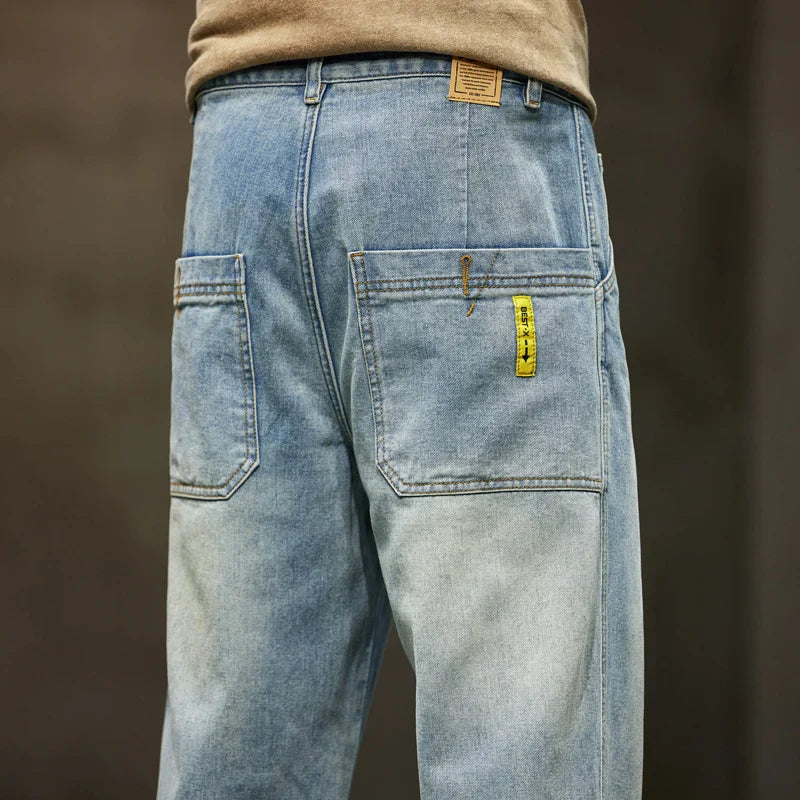 Max™ - Retro-Jeans mit weitem Bein