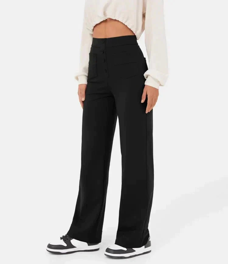 Tony | Elastische High-Waisted Hose